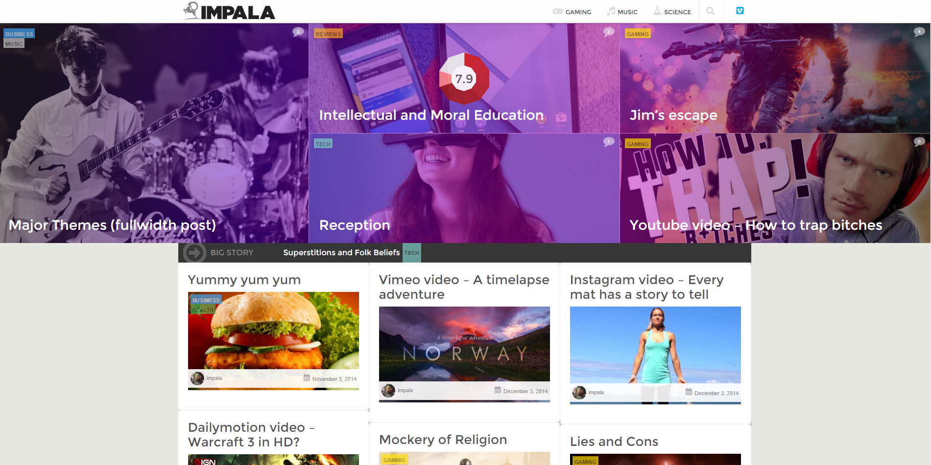 All Best Material Design WordPress Themes 2016