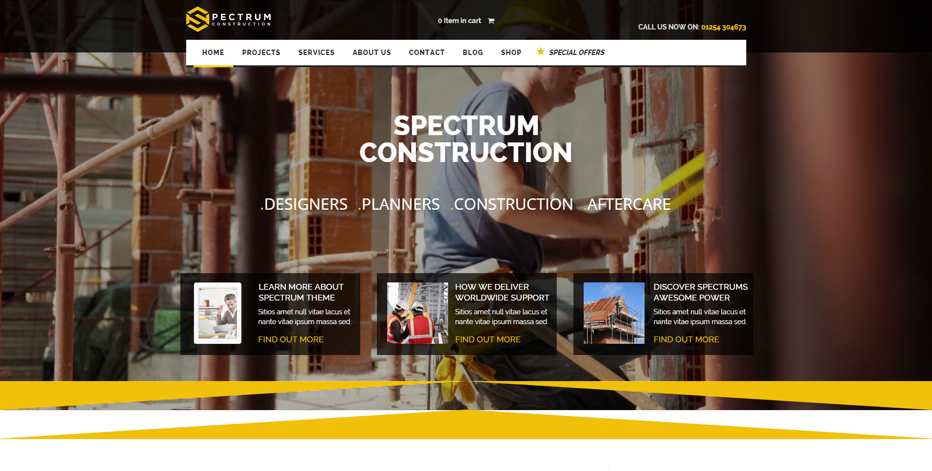 Best WordPress Themes for Construction Businesses and Companies 2016
