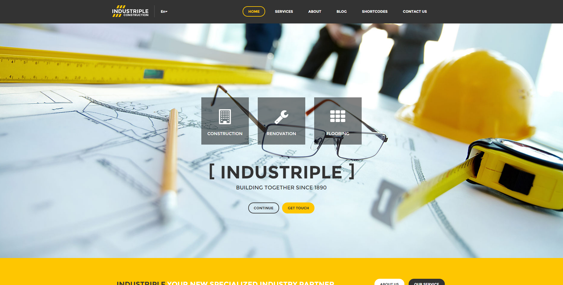 Best WordPress Themes for Industry Business 2016
