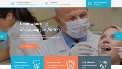 Best WordPress Dentist and Dental Clinic Themes 2016