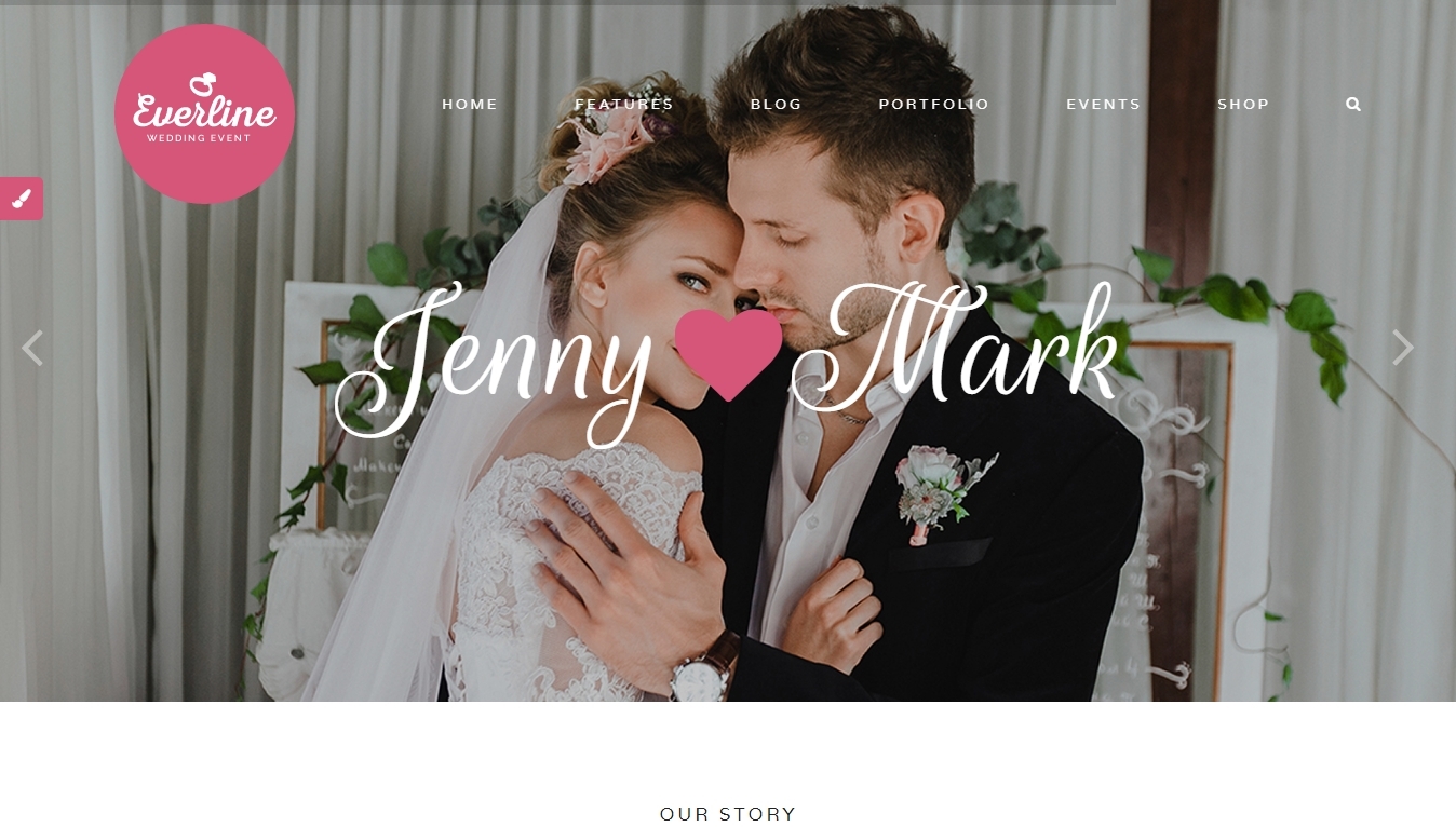 download wordpress free wedding website theme 2016