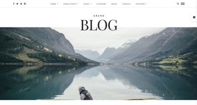 Best WordPress blog template 2016